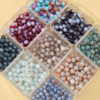 Handgefertigte Lampwork Perlen, rund, Einbrennlack, DIY, keine, 10mm, 50PCs/Tasche, verkauft von Tasche[
