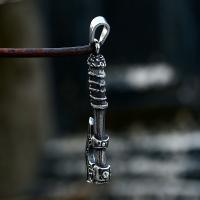 Stainless Steel Pendants, 304 Stainless Steel, Axe, polished, vintage & DIY, original color [