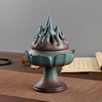 Brûleur d'encens bouddhiste, porcelaine, fait à la main, pour la maison et le bureau & durable Vendu par PC