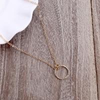Zinc Alloy Necklace, with 3.94inch extender chain, plated, fashion jewelry & for woman 15mm Approx 11.02 Inch 