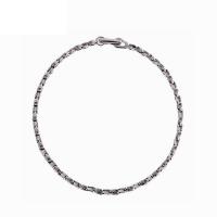 Titanium Steel Bracelet & Bangle, fashion jewelry & Unisex, 2mm Approx 7.87 Inch 