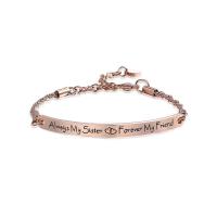 Titanium Steel Bracelet & Bangle, fashion jewelry & for woman Approx 15 cm 