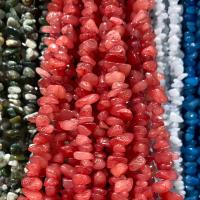Чипы драгоценных камней, Gemstone фишки, Комкообразная форма, DIY, Много цветов для выбора длина:Приблизительно 80 см, продается Strand