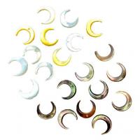 Perles de coquille de mer, lune, DIY, plus de couleurs à choisir, 10mm, Vendu par PC[