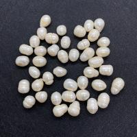 Perles d'eau douce de culture de riz, perle d'eau douce cultivée, DIY, blanc mm, Vendu par PC