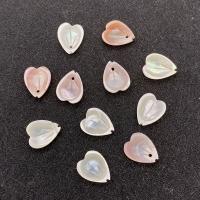 Natural Seashell Pendant, Shell, Heart, DIY [