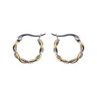 Brass Huggie Hoop Earring, Round, plated, fashion jewelry, golden 