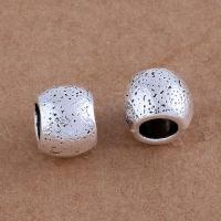 Perles intercalaires en alliage de zinc, Seau, Plaqué de couleur d'argent, Vintage & DIY Environ Vendu par sac