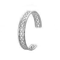 Stainless Steel Cuff Bangle, 304 Stainless Steel, fashion jewelry & for woman & hollow 12mm, Inner Approx 59mm 