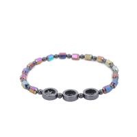 Fashion Jewelry Anklet, Hematite, Unisex Approx 7.09-7.48 Inch 