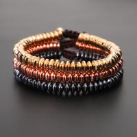 Non Magnetic Hematite Bracelet, with Nylon Cord, handmade, fashion jewelry & for woman cm [