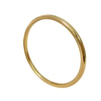 Titanium Steel Bangle, real gold plated & for woman 
