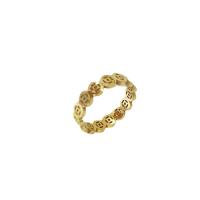 チタン鋼の指環, チタン鋼, 古代中国のコイン, 純正ゴールド, 異なるサイズの選択 & 女性用 & くり抜き, サイズ:6-9, 売り手 パソコン[