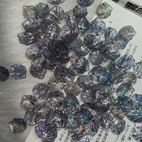 Harz Perlen Schmuck, Schale, bunte Farbe plattiert, DIY, 17x14mm, verkauft von PC