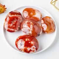 Cherry Blossom Agate Decoration, Oval 