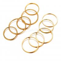 Zinc Alloy Ring Set, plated, 10 pieces & 7 pieces & fashion jewelry & for woman [