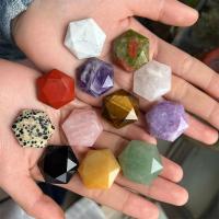 Joyas de piedras preciosas colgante, Hexagrama, Bricolaje & diferentes materiales para la opción, más colores para la opción, 25x28mm, Vendido por UD[