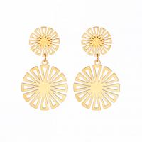 Stainless Steel Drop Earring, 304 Stainless Steel, Vacuum Ion Plating, fashion jewelry & for woman [