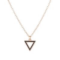 Enamel Zinc Alloy Necklace, with 1.96inch extender chain, plated, fashion jewelry & for woman Approx 15.74 Inch [