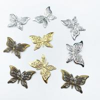 Iron Costume Accessories, Butterfly, plated, DIY & hollow [
