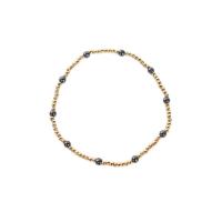 Fashion Jewelry Anklet, Magnetic Hematite, with Acrylic, for woman Approx 9.06 Inch 