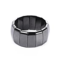 Bracelets titane magnétique, hématite magnétique, fait à la main, bijoux de mode & pour homme Environ 7.48 pouce, Vendu par PC