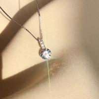 Rhinestone Zinc Alloy Necklace, platinum color plated, fashion jewelry & for woman & with rhinestone Approx 40-50 cm 
