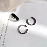 Zinc Set anillo de aleación, aleación de zinc, Ajustable & tres piezas & Joyería & para mujer & esmalte, más colores para la opción, Vendido por Set[