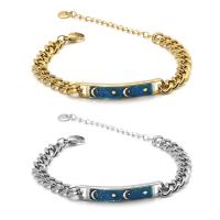 Bracelet d'émail en alliage de zinc, Placage, bijoux de mode & pour femme, plus de couleurs à choisir .5 cm, Vendu par PC[