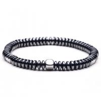 Non Magnetic Hematite Bracelet, with Gemstone & Zinc Alloy, handmade, fashion jewelry & Unisex cm [