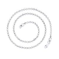 Sterling Silver Necklace Chain, 925 Sterling Silver, Antique finish, DIY [