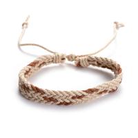 Fashion Create Wax Cord Bracelets, handmade, Length Adjustable & fashion jewelry & Unisex 11mm Approx 7.08-11.02 Inch 