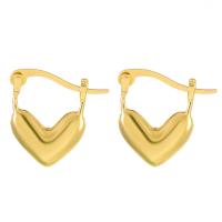 Zinc Alloy Leverback Earring, Heart, fashion jewelry & for woman 