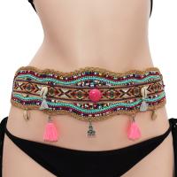 Body Chain Jewelry, Cloth, with Seedbead, Bohemian style & for woman 