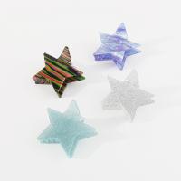 Acetate Hair Claw Clip, Star, handmade, fashion jewelry & for woman [