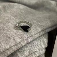 Zinc Alloy Finger Ring, silver color plated, fashion jewelry & for woman [