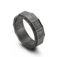 Stainless Steel Finger Ring, 304 Stainless Steel, Vacuum Ion Plating, fashion jewelry & Unisex [