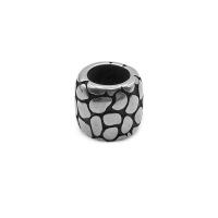Stainless Steel Large Hole Beads, 304 Stainless Steel, barrel, vintage & DIY, original color [