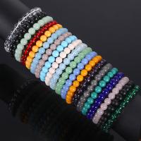 Joyas de perlas de vidrio de pulseras, Joyería & unisexo, más colores para la opción, longitud:aproximado 7.09 Inch, Vendido por Sarta[