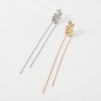 Fashion Fringe Earrings, Iron, with Zinc Alloy, fashion jewelry & for woman 