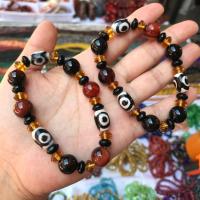 Tibetan Agate Bracelets, with Gemstone & Miracle Agate, handmade, Natural & fashion jewelry & for woman, multi-colored cm 