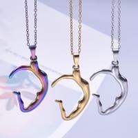 Stainless Steel Jewelry Necklace, 304 Stainless Steel, Vacuum Ion Plating, fashion jewelry & for woman Approx 50 cm [