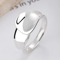 Sterling Silver Finger Ring, 925 Sterling Silver, fashion jewelry & Unisex, 11mm 