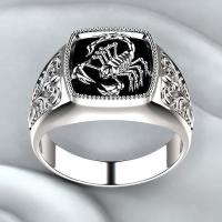 Zinc Alloy Finger Ring, silver color plated, fashion jewelry & Unisex [