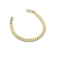 Stainless Steel Chain Bracelets, 304 Stainless Steel, with 2cm extender chain, Vacuum Ion Plating, fashion jewelry & Unisex 8.5mm .5 cm [