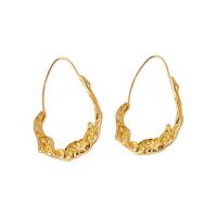 Brass Drop Earring, plated & for woman 