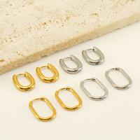 Stainless Steel Huggie Hoop Earring, 304 Stainless Steel, Vacuum Ion Plating, fashion jewelry & for woman [
