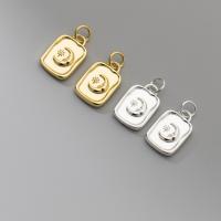 Sterling Silver Pendants, 925 Sterling Silver, plated, DIY 