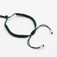 Nylon Polypropylen Armband-Cord, handgemacht, Einstellbar & unisex, keine, 0.8mm, Länge:ca. 35 cm, verkauft von PC[