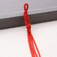 Cordon de nylon suspendus décoration, Nylon polypropylène, fait à la main, DIY, plus de couleurs à choisir, 1.5mm Environ 10 cm, Vendu par PC[